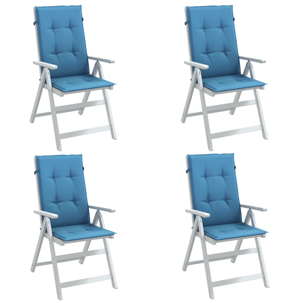 Perne Scaun Cu Spătar Înalt, 6 Buc. Antracit Textil
