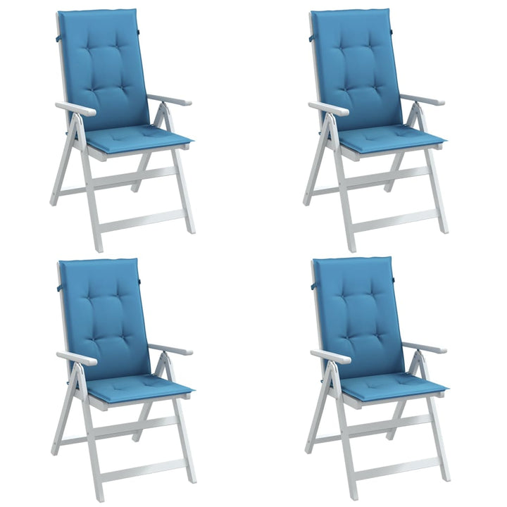 Perne Scaun Cu Spătar Înalt, 6 Buc. Antracit Textil