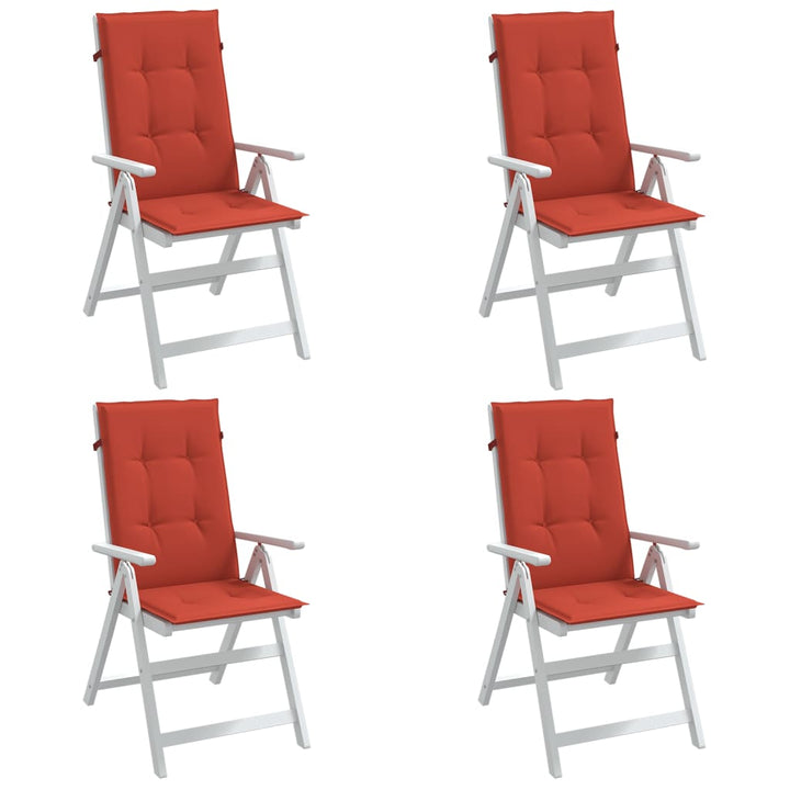 Perne Scaun Cu Spătar Înalt, 6 Buc. Antracit Textil