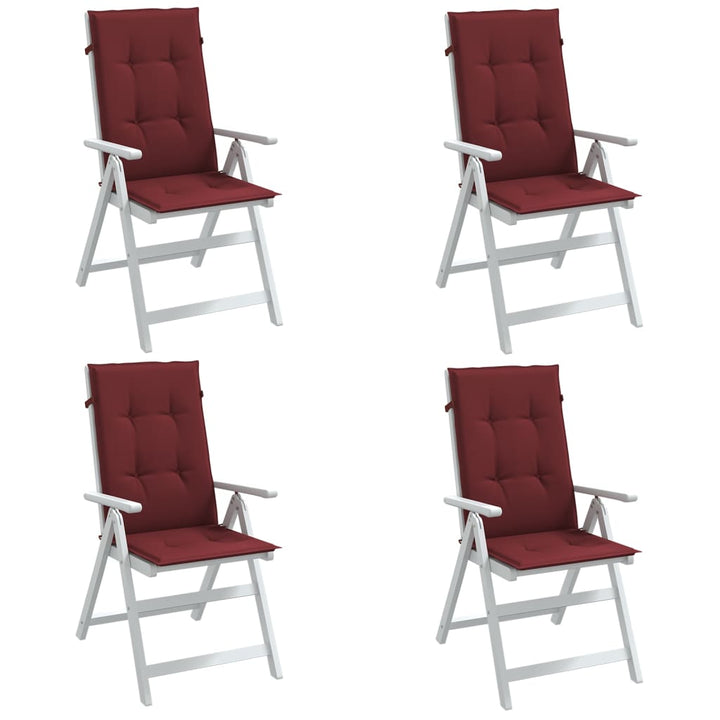 Perne Scaun Cu Spătar Înalt, 6 Buc. Antracit Textil