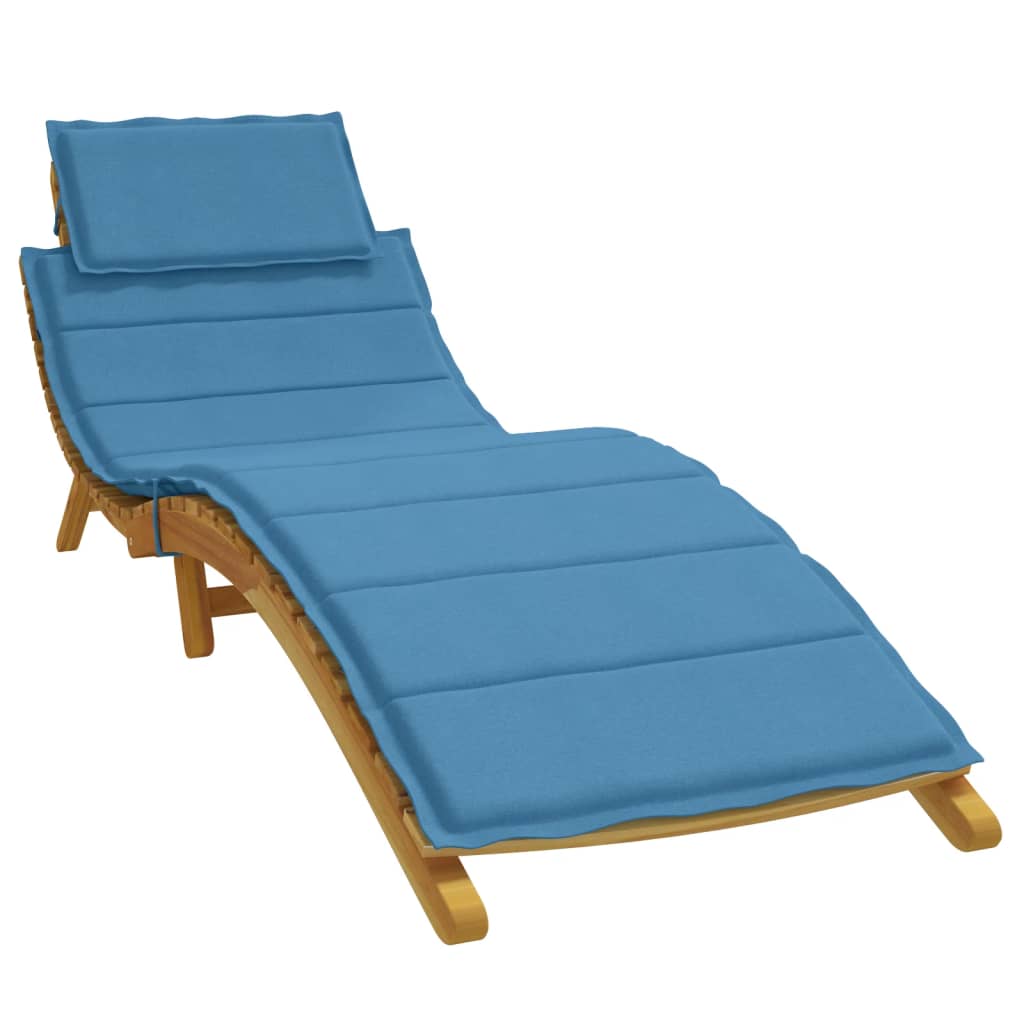 Pernă De Șezlong, Melanj Verde, 186X58X3 Cm Textil