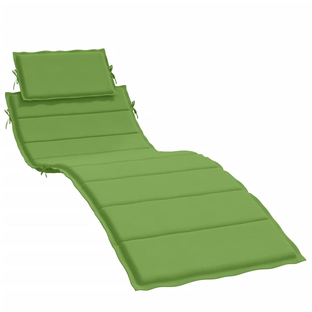 Pernă De Șezlong, Melanj Verde, 186X58X3 Cm Textil