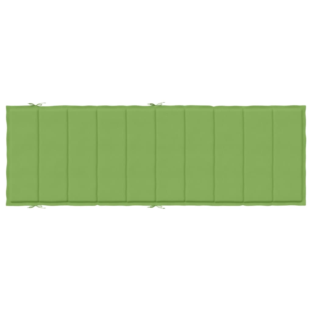 Pernă De Șezlong, Melanj Verde, 186X58X3 Cm Textil