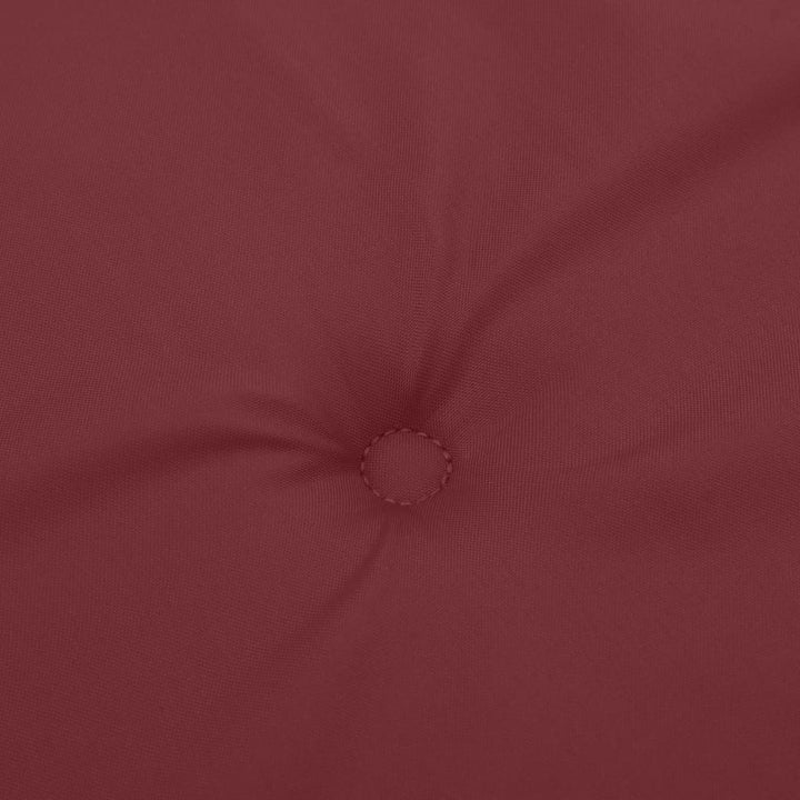 Pernă Bancă De Grădină, Melanj Roșu Vin, , Textil