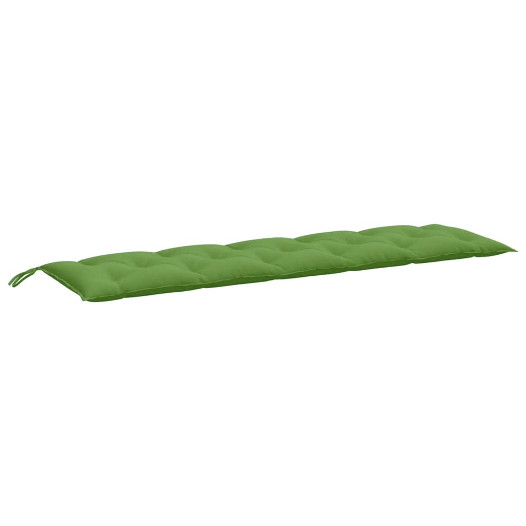 Pernă Bancă De Grădină, 2 Buc. Melanj Verde, Textil