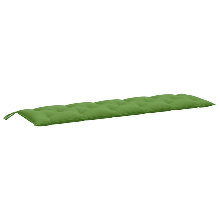 Pernă Bancă De Grădină, 2 Buc. Melanj Verde, Textil