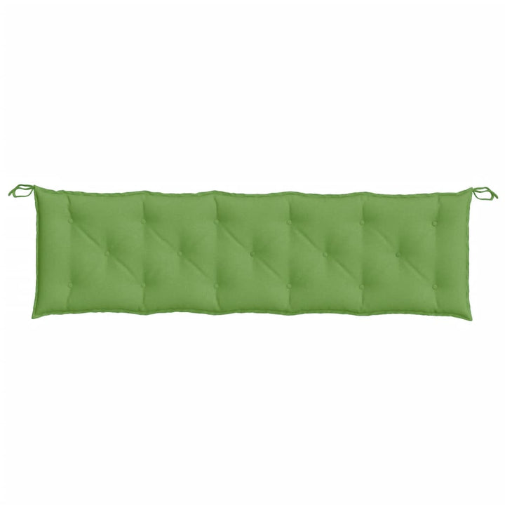 Pernă Bancă De Grădină, 2 Buc. Melanj Verde, Textil