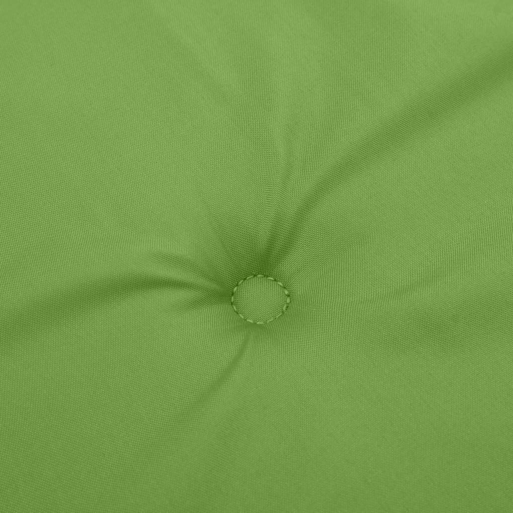 Pernă Bancă De Grădină, 2 Buc. Melanj Verde, Textil