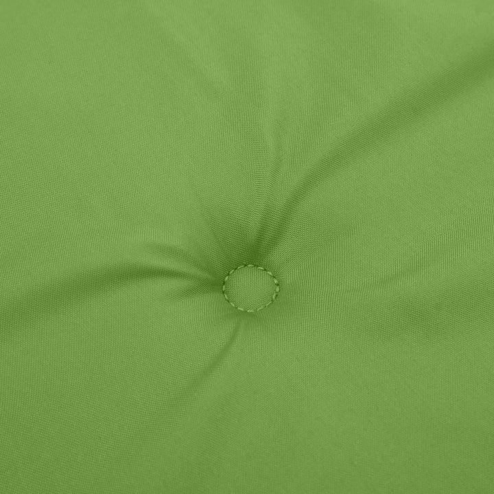 Pernă Bancă De Grădină, 2 Buc. Melanj Verde, Textil
