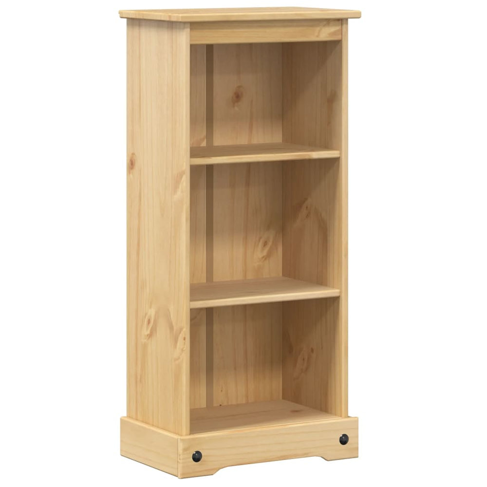 Bibliotecă „Corona”, 46X29X100 Cm, Lemn Masiv De Pin