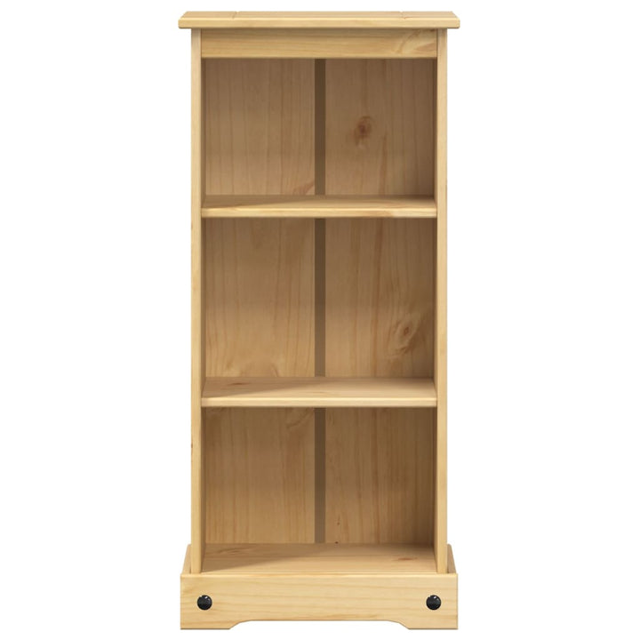 Bibliotecă „Corona”, 46X29X100 Cm, Lemn Masiv De Pin
