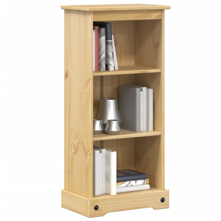Bibliotecă „Corona”, 46X29X100 Cm, Lemn Masiv De Pin
