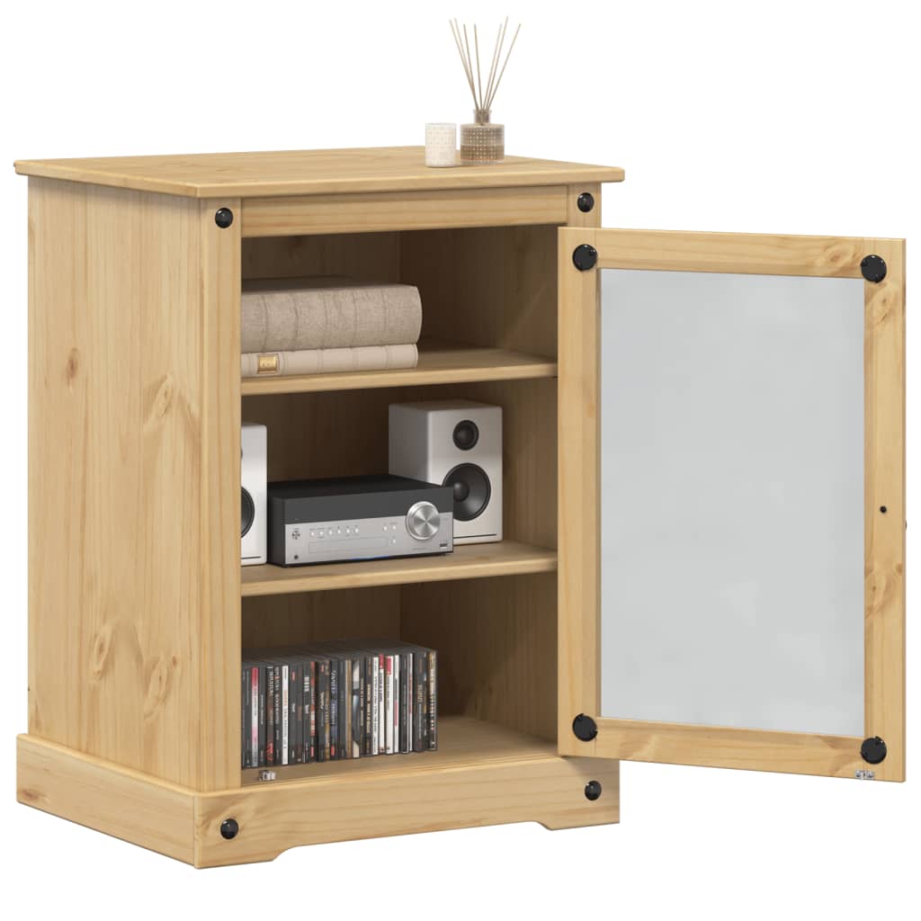 Dulap Hifi „Corona”, 60X50X82 Cm, Lemn Masiv De Pin