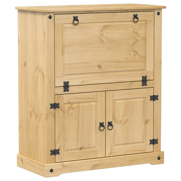 Dulap De Vinuri „Corona”, 97X45X114 Cm, Lemn Masiv De Pin