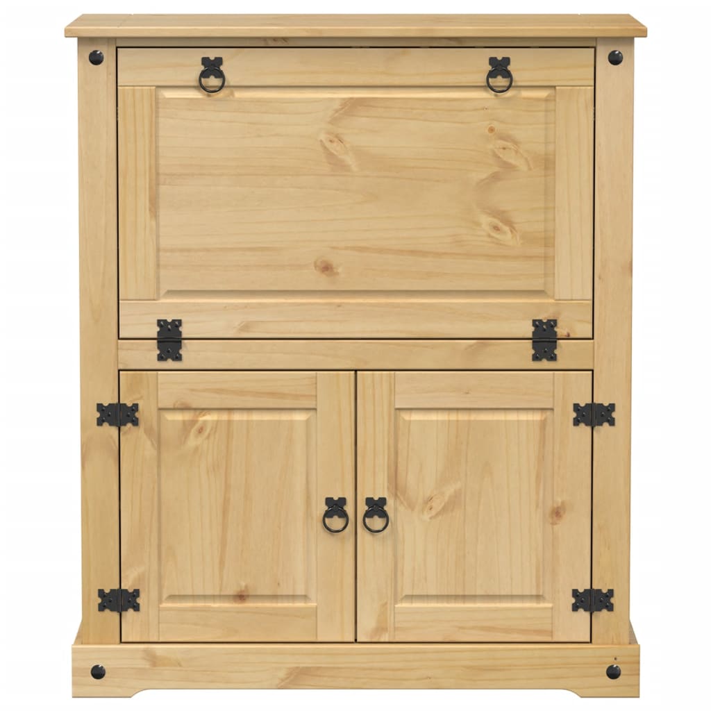 Dulap De Vinuri „Corona”, 97X45X114 Cm, Lemn Masiv De Pin