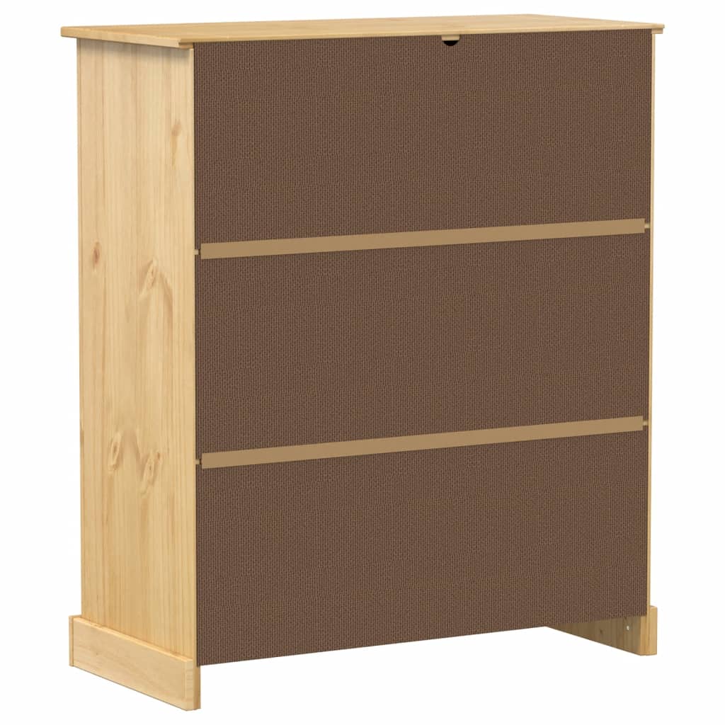 Dulap De Vinuri „Corona”, 97X45X114 Cm, Lemn Masiv De Pin