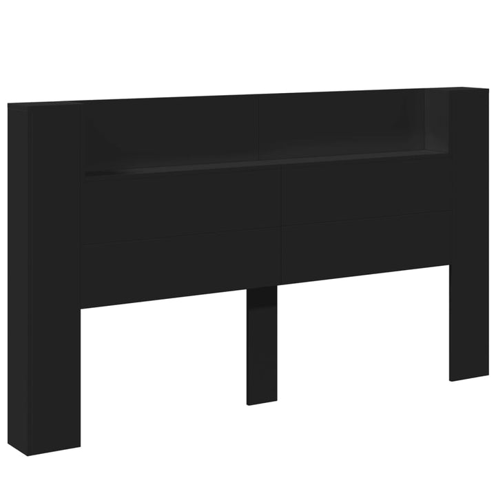 Tăblie Cu Dulap Și Led, , 180X16,5X103,5 Cm