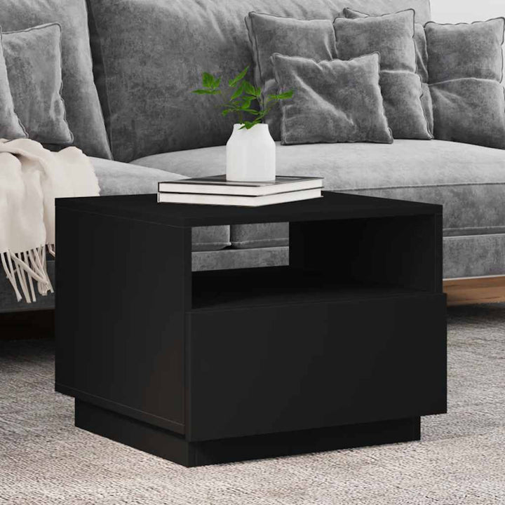 Măsuță De Cafea Cu Lumini Led, , 50X49X40 Cm