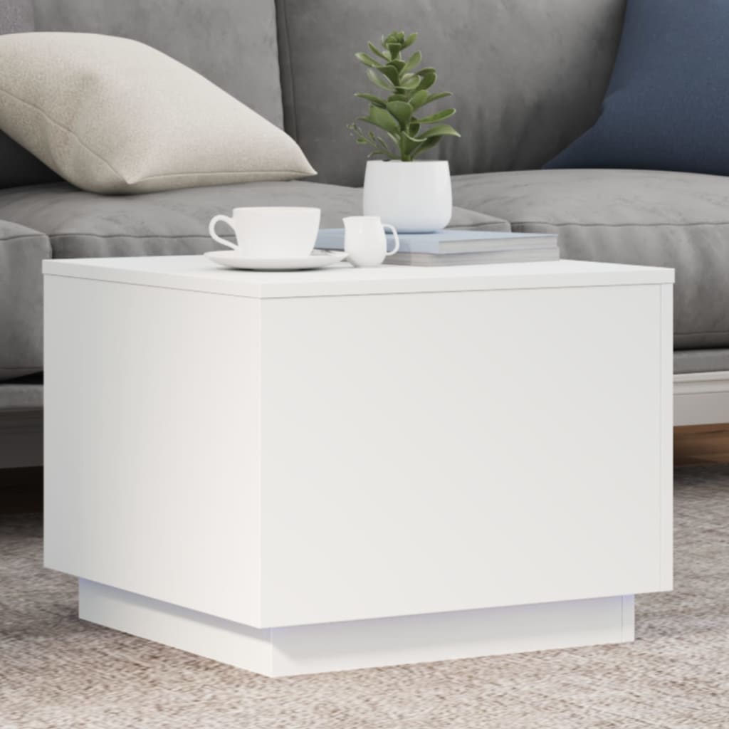 Măsuță De Cafea Cu Lumini Led, , 90X50X40 Cm