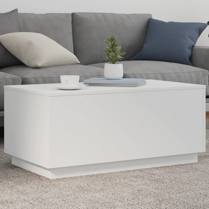 Măsuță De Cafea Cu Lumini Led, , 90X50X40 Cm