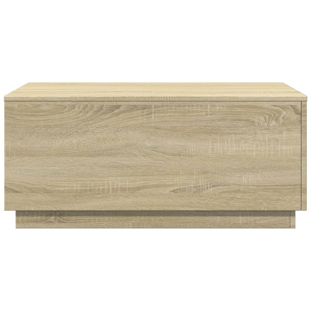 Măsuță De Cafea Cu Lumini Led, , 90X50X40 Cm