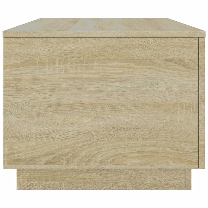 Măsuță De Cafea Cu Lumini Led, , 90X50X40 Cm