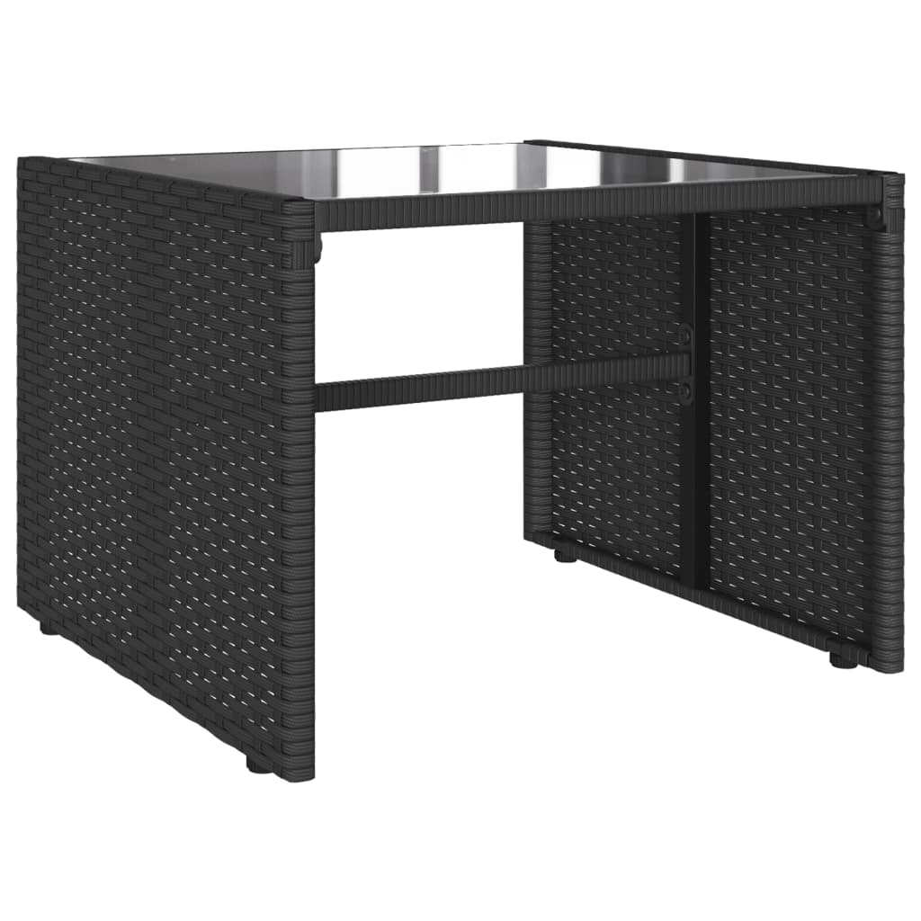 Set Mobilier De Grădină Cu Perne, 4 Piese, , Poliratan