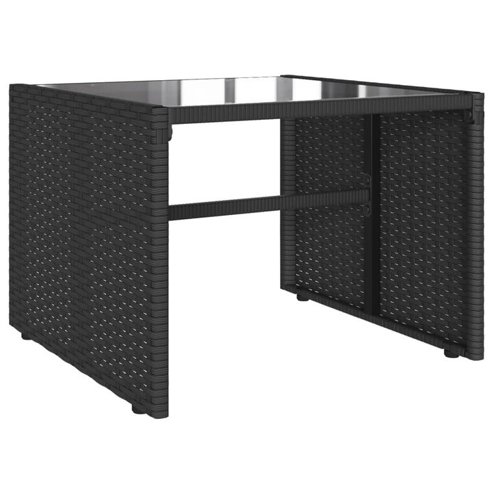 Set Mobilier De Grădină Cu Perne, 4 Piese, , Poliratan