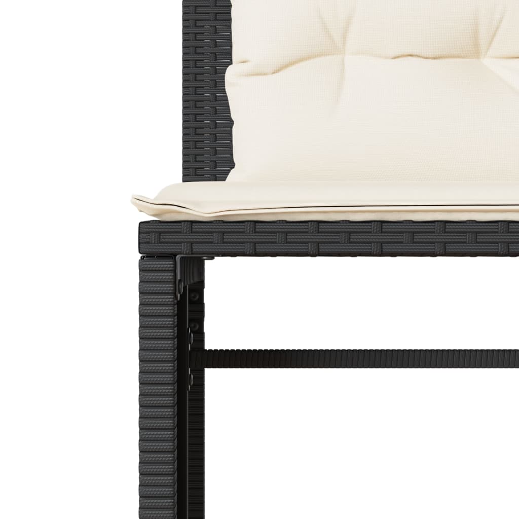 Set Mobilier De Grădină Cu Perne, 4 Piese, , Poliratan