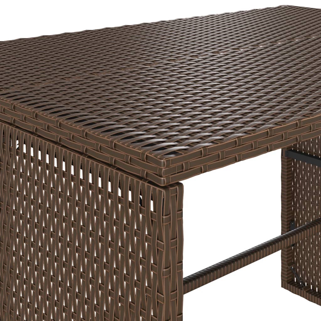 Set Mobilier De Grădină Cu Perne, 3 Piese, , Poliratan