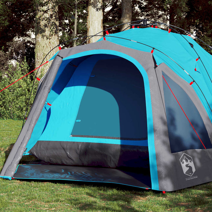 Cort De Camping Cupolă 3 Persoane, Setare Rapidă,