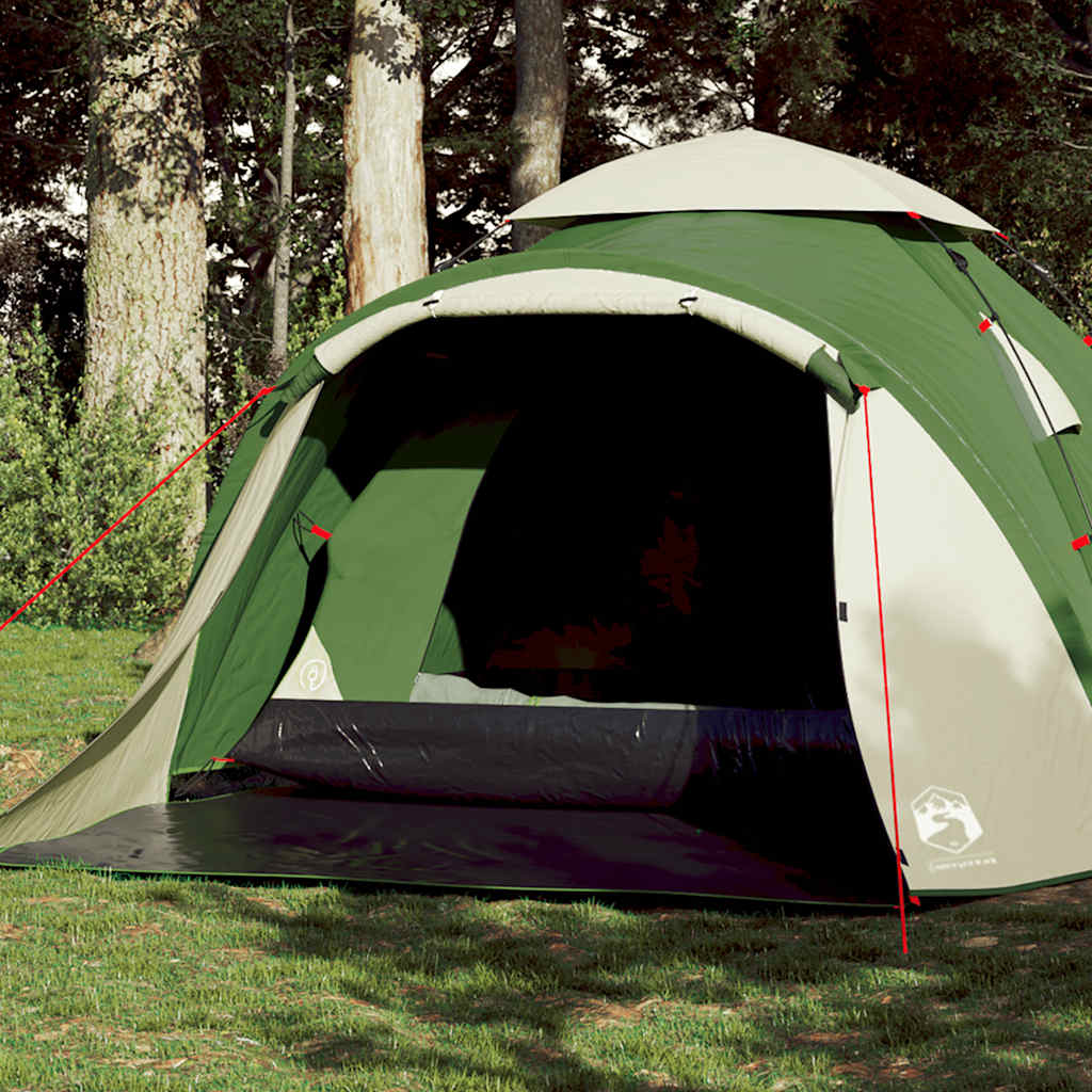 Cort De Camping Cupolă 3 Persoane, Setare Rapidă,