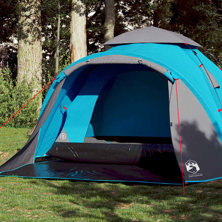 Cort De Camping Cupolă 3 Persoane, Setare Rapidă,