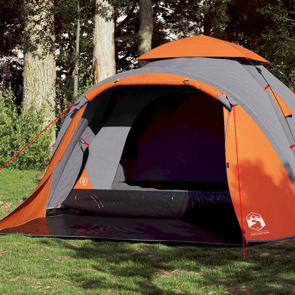 Cort De Camping Cupolă 3 Persoane, Setare Rapidă,