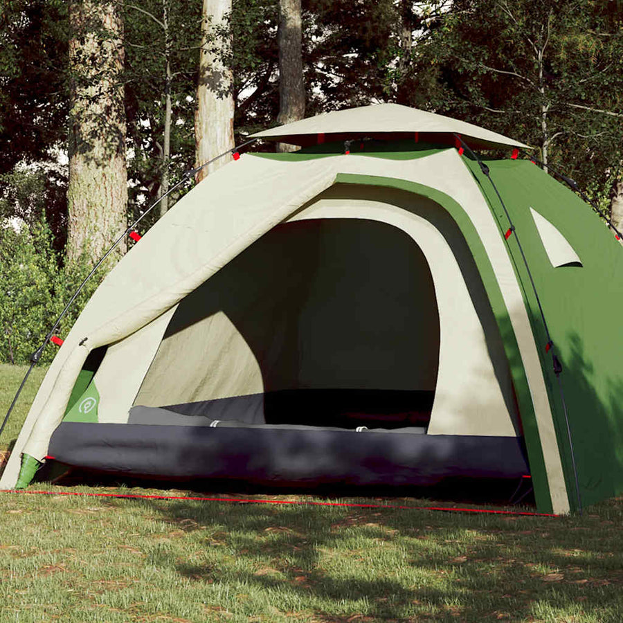 Cort De Camping Cupolă 4 Persoane, Setare Rapidă,