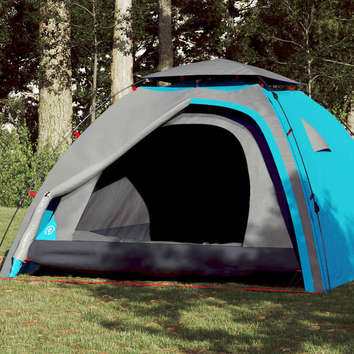 Cort De Camping Cupolă 4 Persoane, Setare Rapidă,