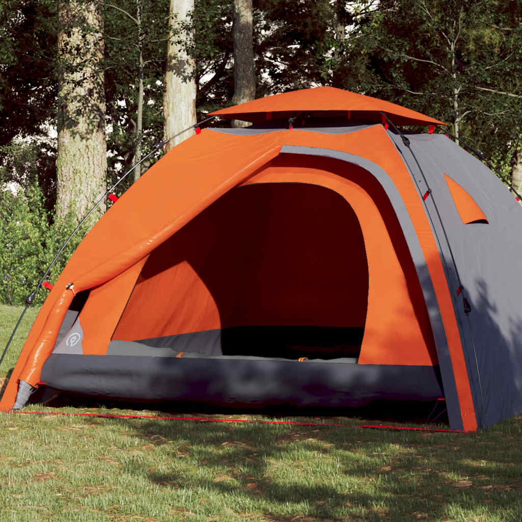 Cort De Camping Cupolă 4 Persoane, Setare Rapidă,