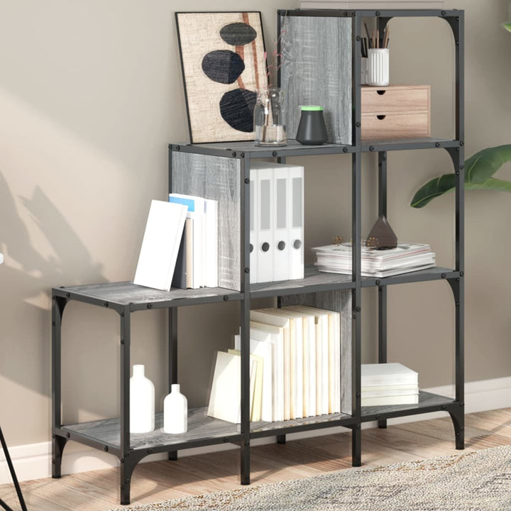 Bibliotecă, , 92X30X, Lemn Prelucrat Și Metal