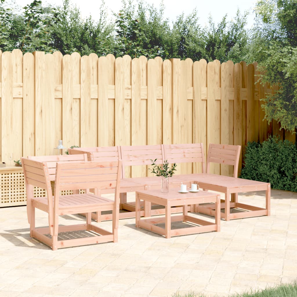 Set Mobilier Relaxare Pentru Grădină 5 Piese Lemn De Pin Tratat