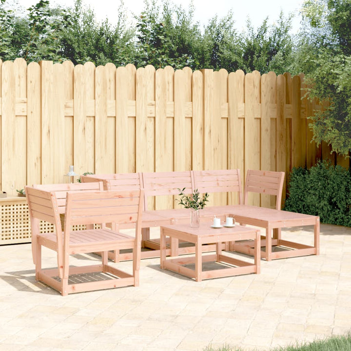 Set Mobilier Relaxare Pentru Grădină 5 Piese Lemn De Pin Tratat