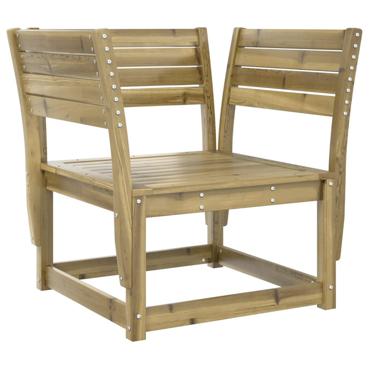 Set Mobilier Relaxare Pentru Grădină 5 Piese Lemn De Pin Tratat