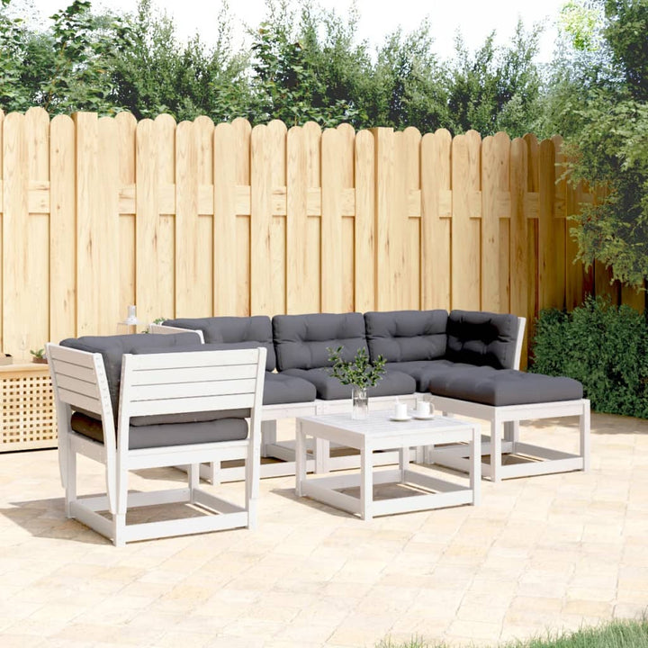 Set Mobilier Relaxare Pentru Grădină 5 Piese Lemn De Pin Tratat