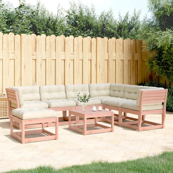 Set Mobilier De Grădină Cu Perne, 7 Piese, Lemn Masiv Douglas