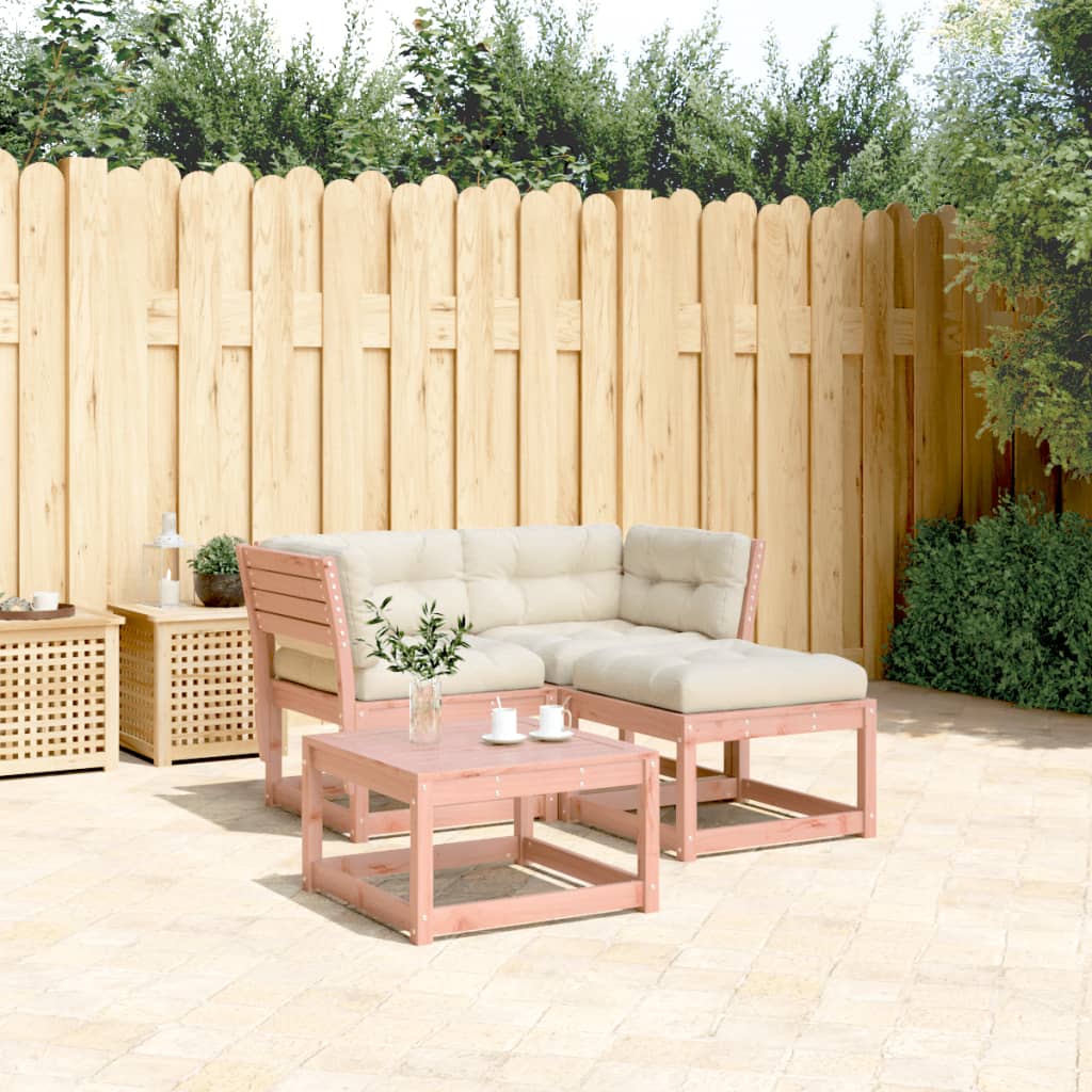 Set Mobilier De Grădină , 3 Piese, Lemn Masiv Douglas