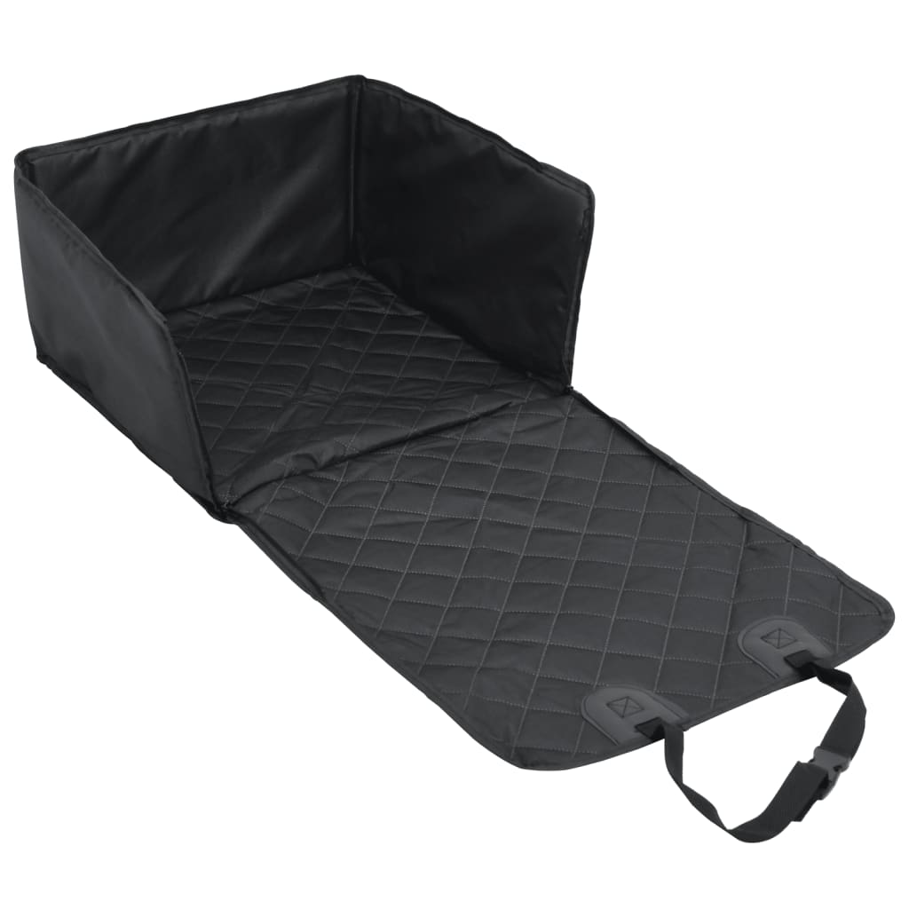 Scaun Auto Pentru Câini, Negru, 45X45X25/55 Cm