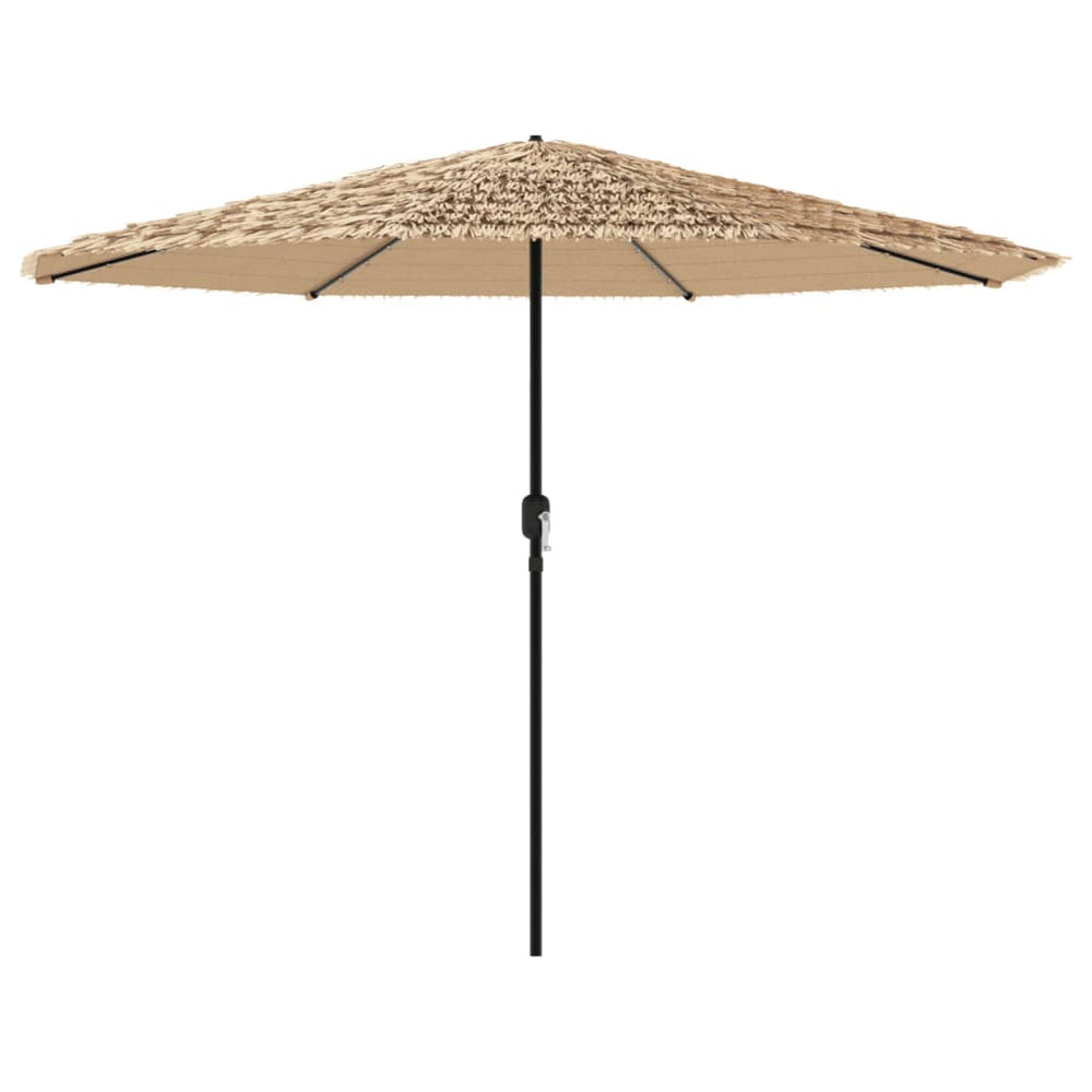 Umbrelă Soare De Grădină Cu Stâlp Din Oțel, Maro