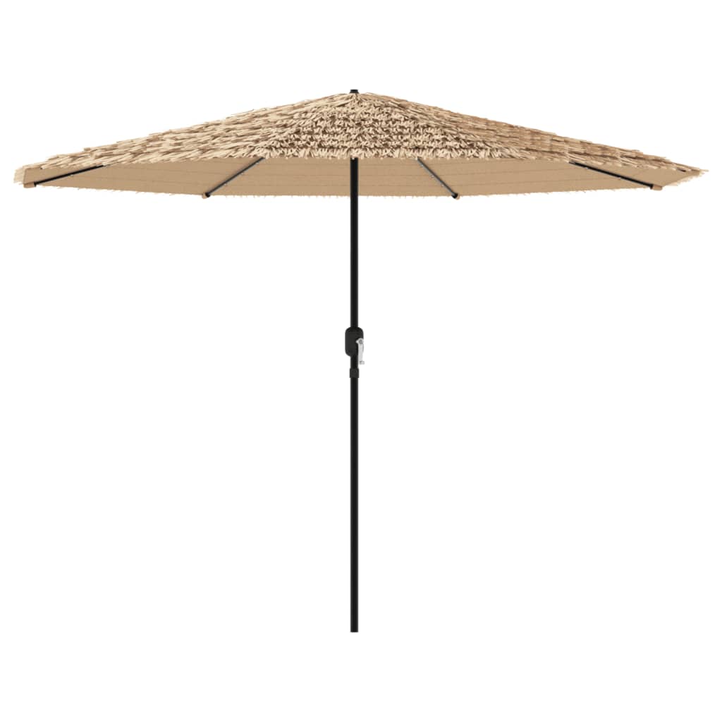 Umbrelă Soare De Grădină Cu Stâlp Din Oțel, Maro