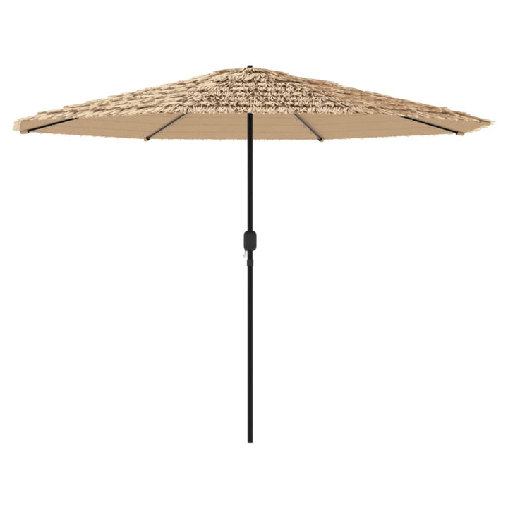Umbrelă Soare De Grădină Cu Stâlp Din Oțel, Maro