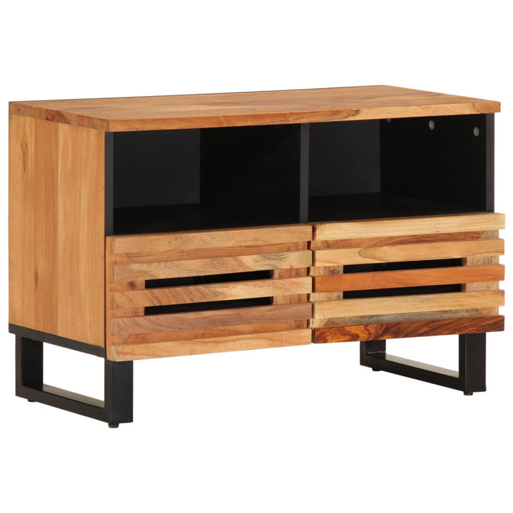Dulap Tv, 70X34X46 Cm, Lemn Masiv De Acacia
