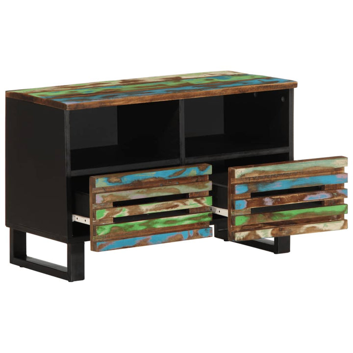 Dulap Tv, 70X34X46 Cm, Lemn Masiv De Acacia